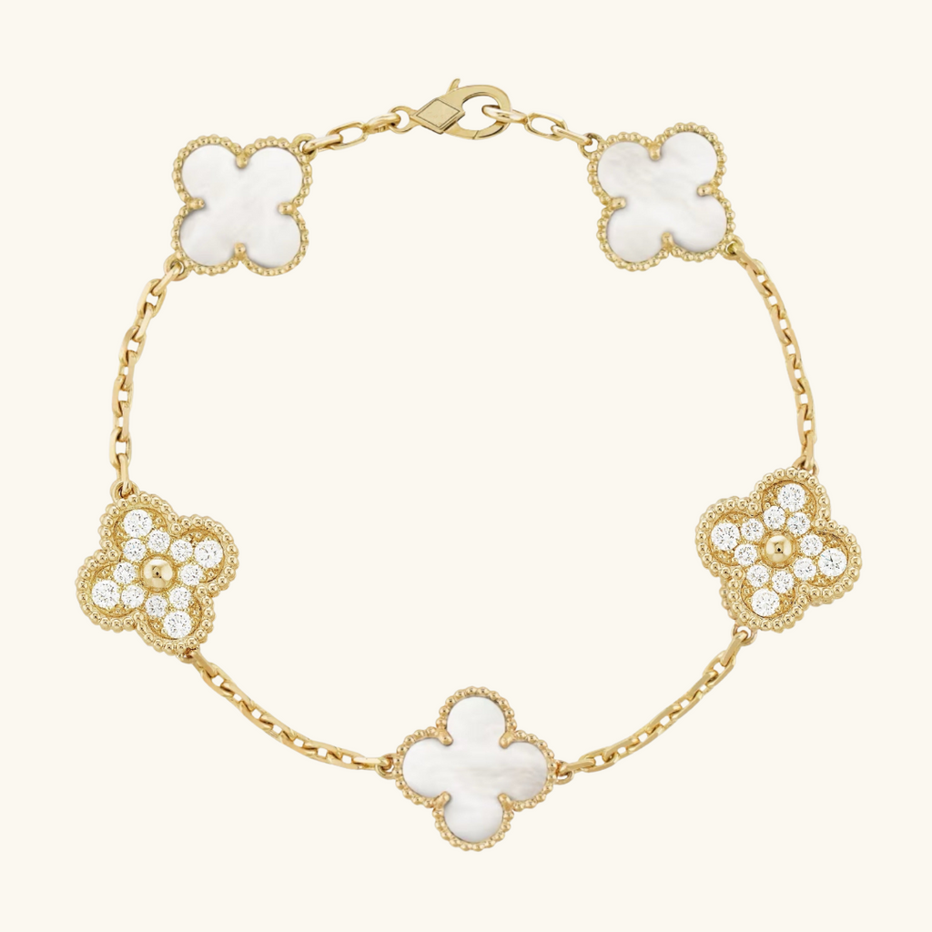 CLOVER | Golden Black Bracelet Prestige
