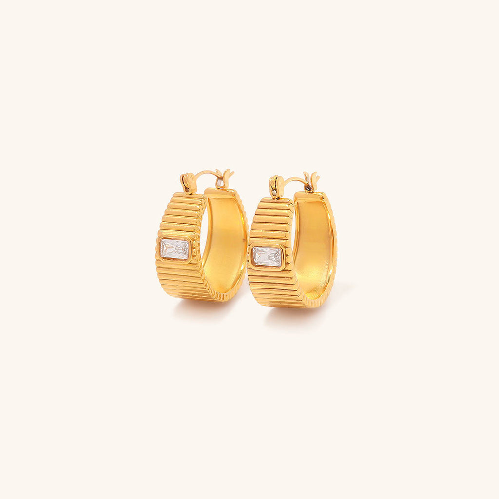 Carole Gold Hoop Earrings